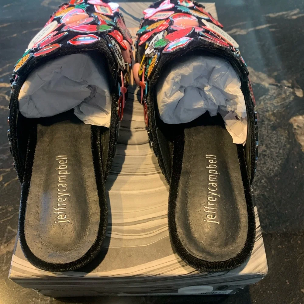 Jeffrey Campbell Ravis Button Mule - Picture 7 of 7